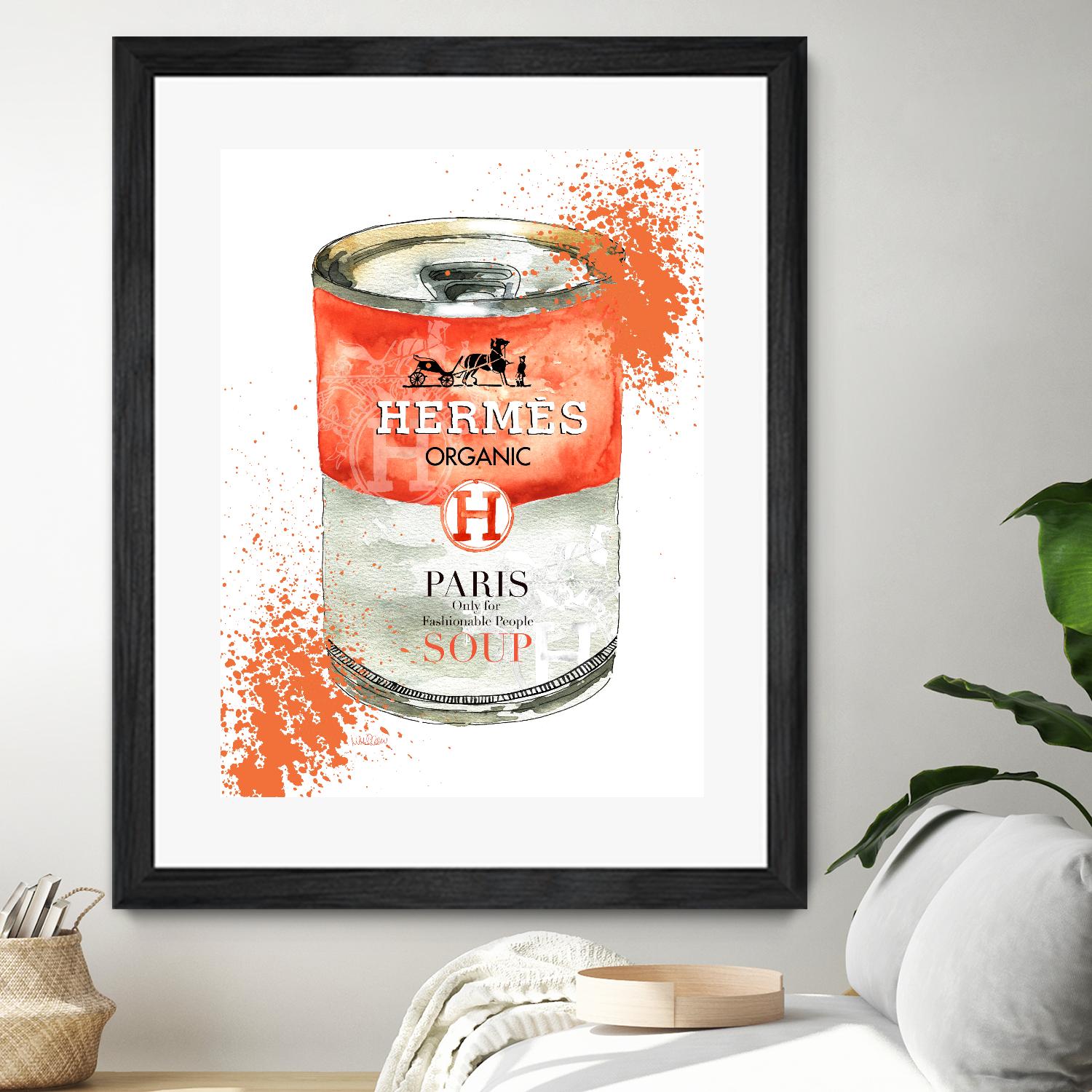 Hermes Soup by Mercedes Lopez Charro on GIANT ART