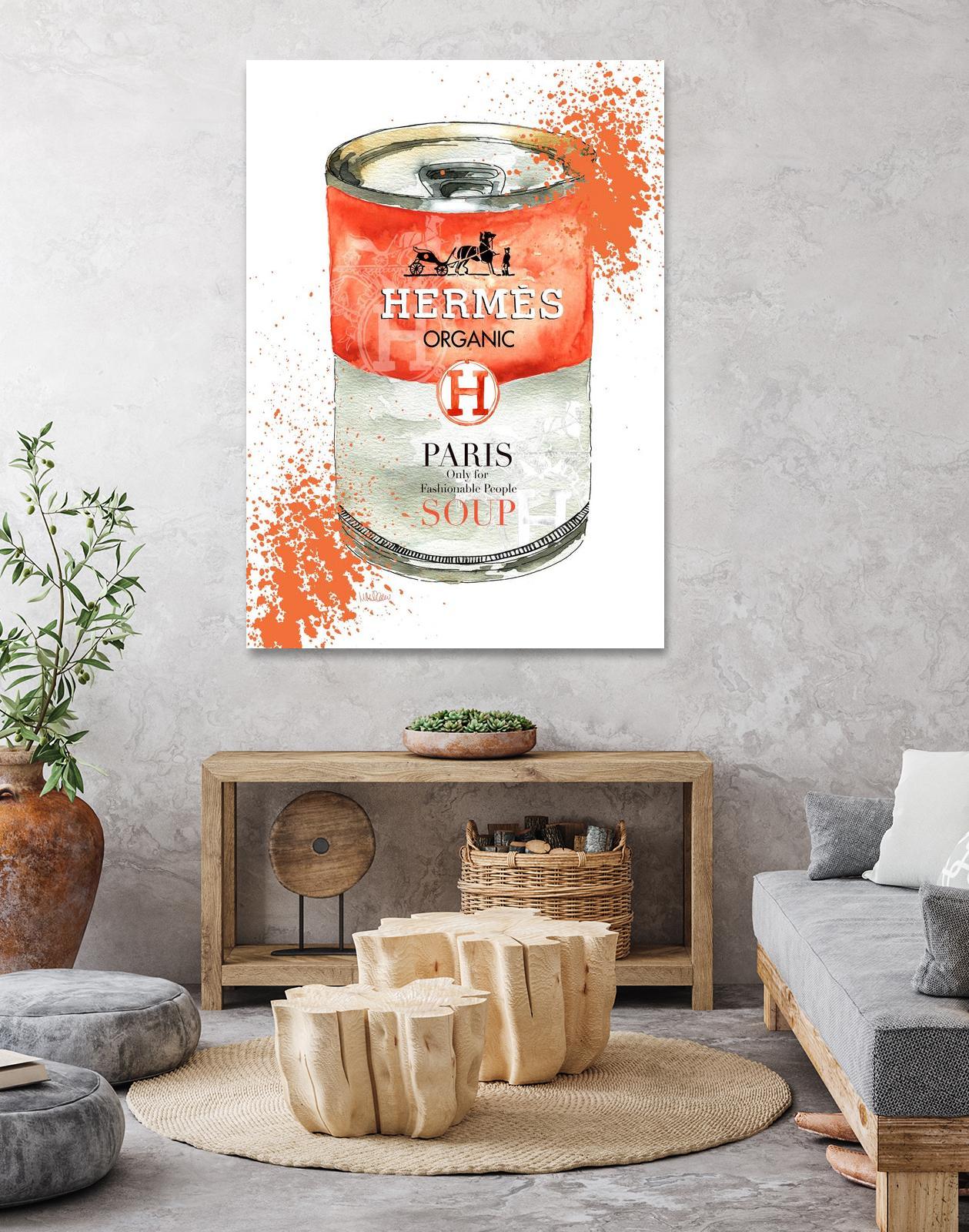 Hermes Soup by Mercedes Lopez Charro on GIANT ART