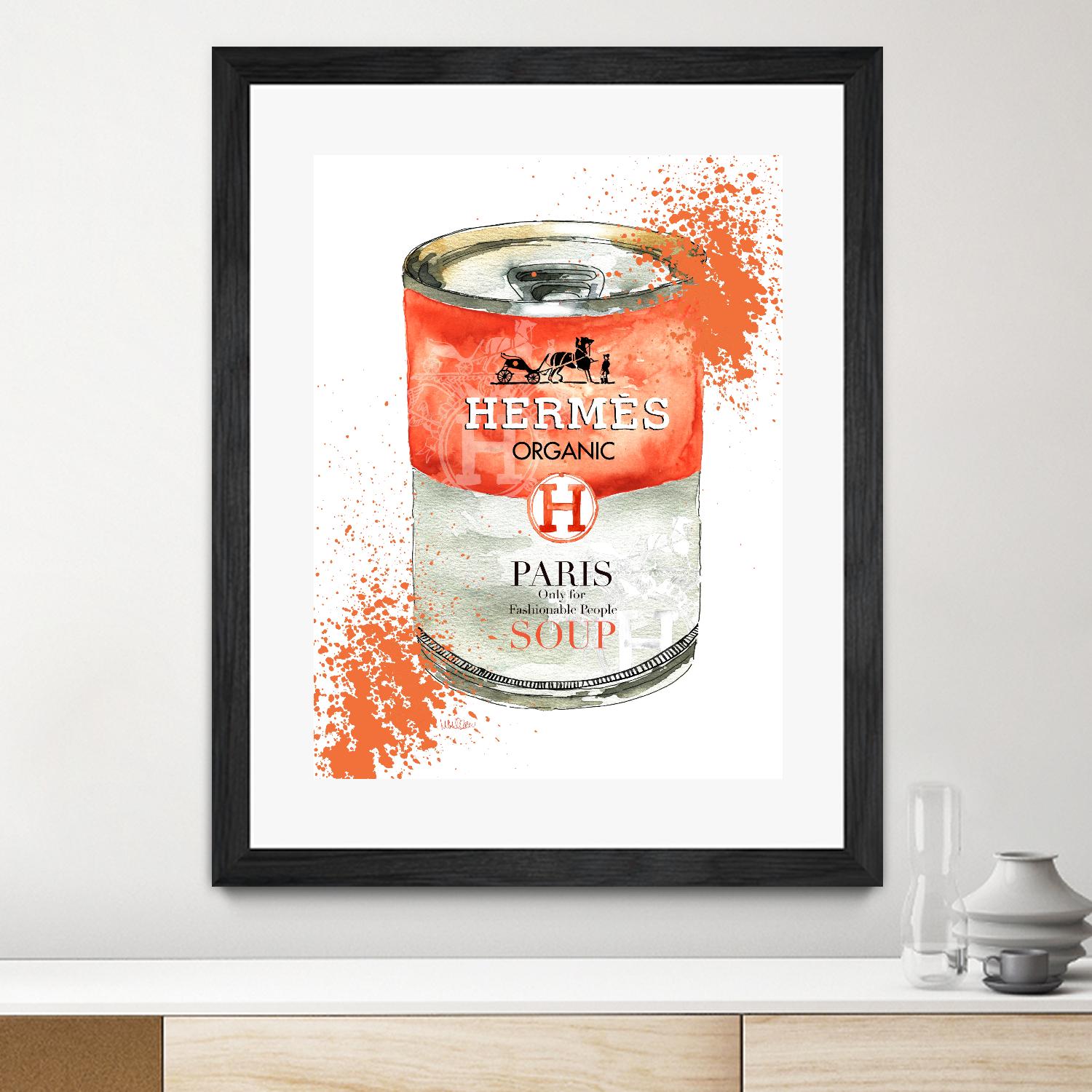 Hermes Soup by Mercedes Lopez Charro on GIANT ART