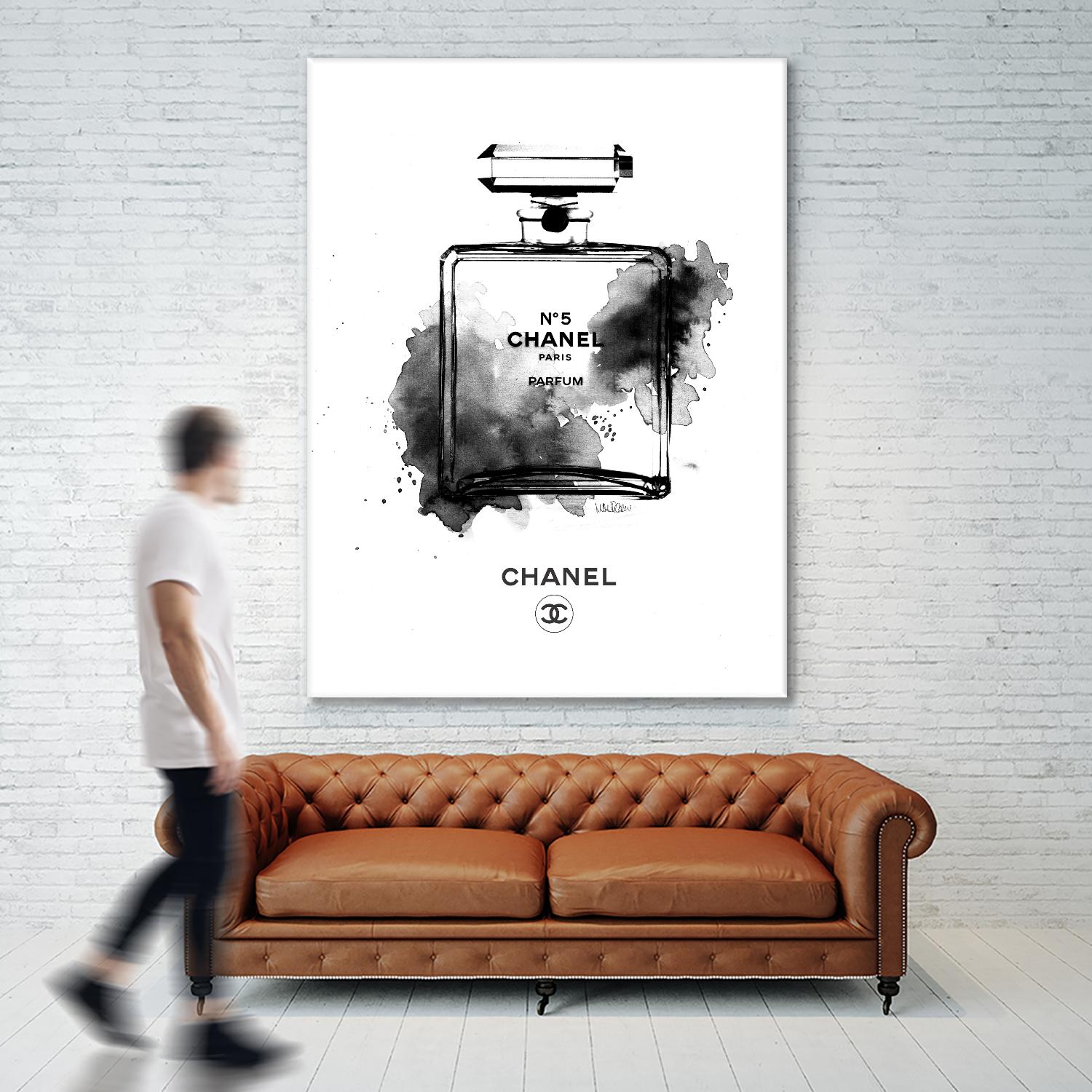 Chanel B & W by Mercedes Lopez Charro on GIANT ART