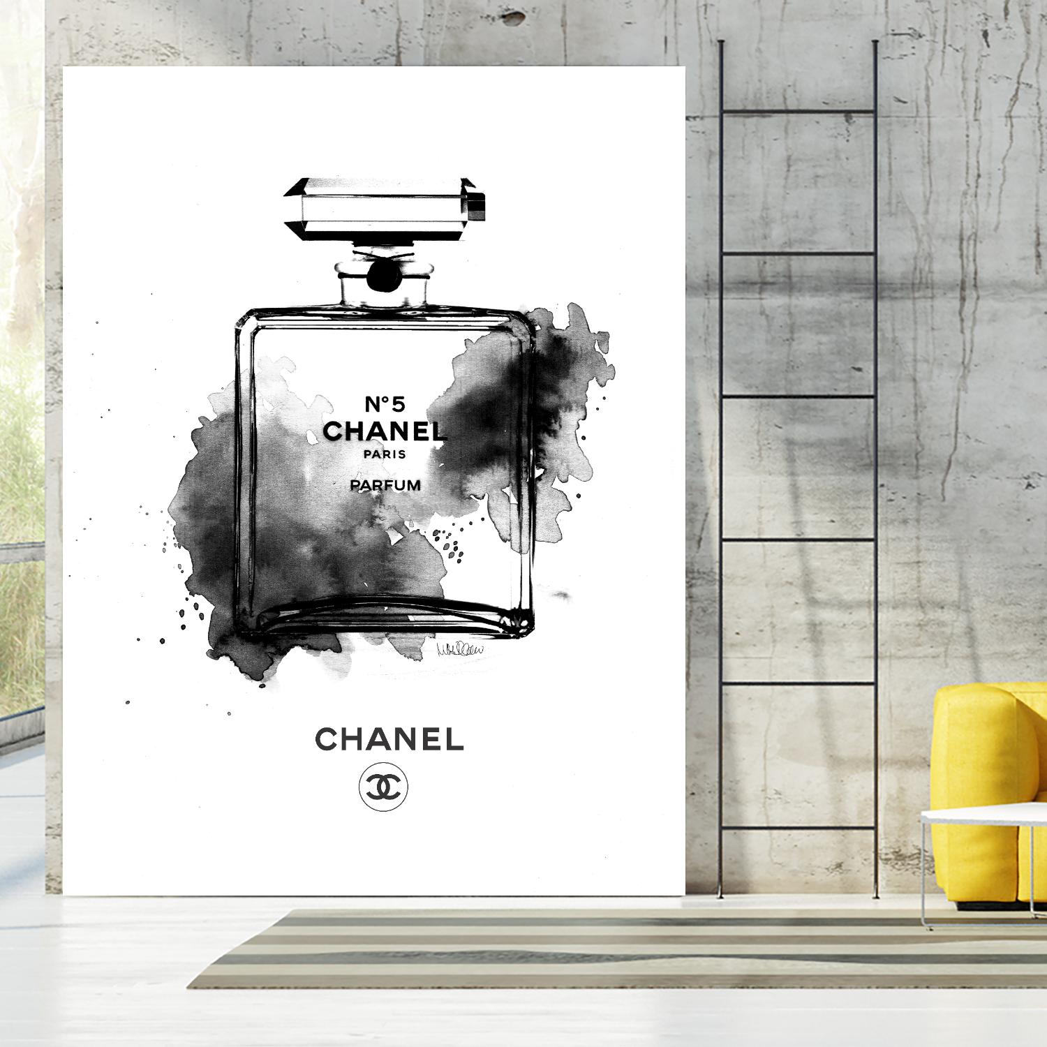 Chanel B & W by Mercedes Lopez Charro on GIANT ART