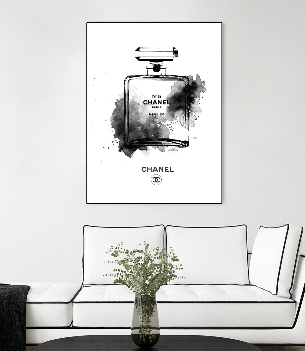 Chanel B & W by Mercedes Lopez Charro on GIANT ART