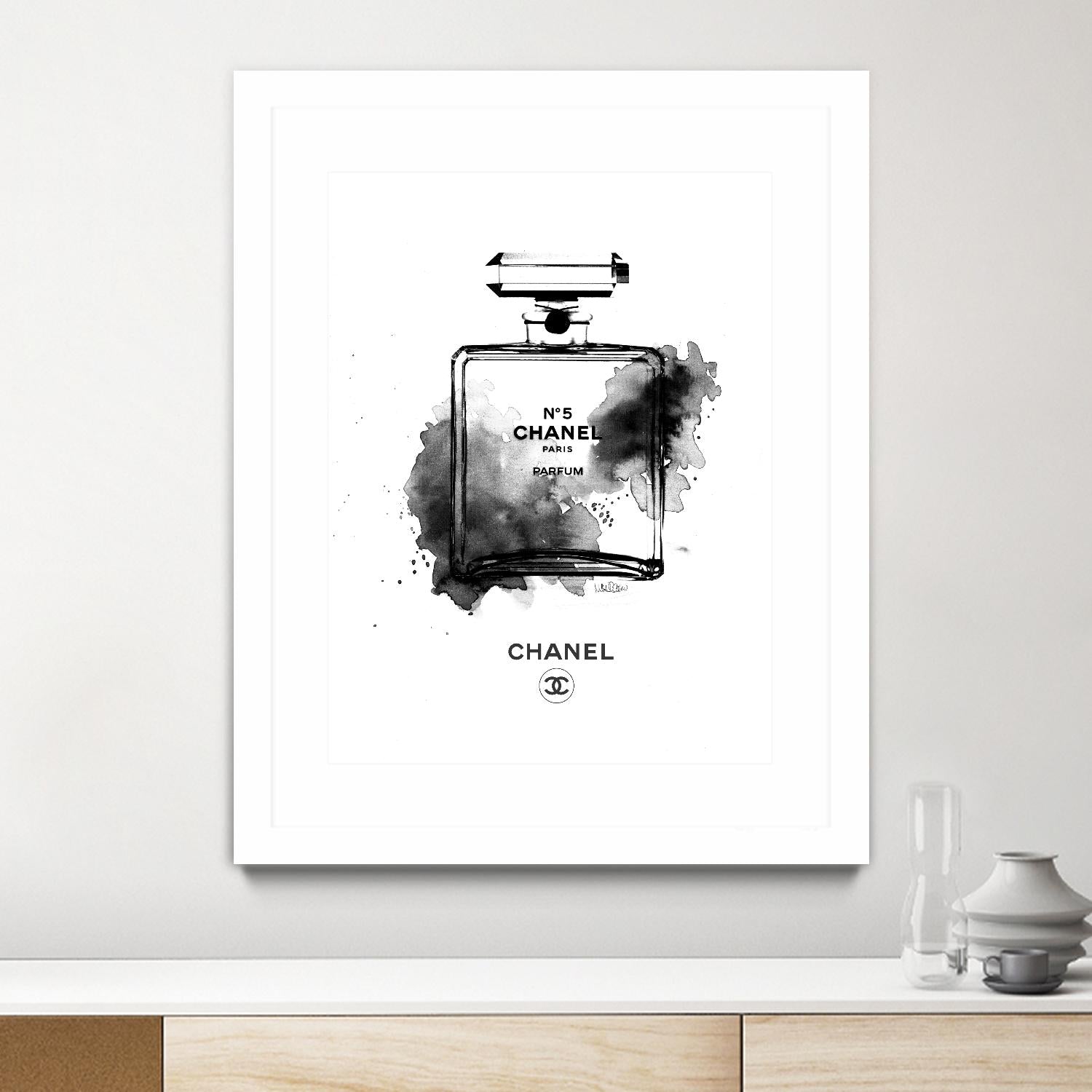 Chanel B & W by Mercedes Lopez Charro on GIANT ART