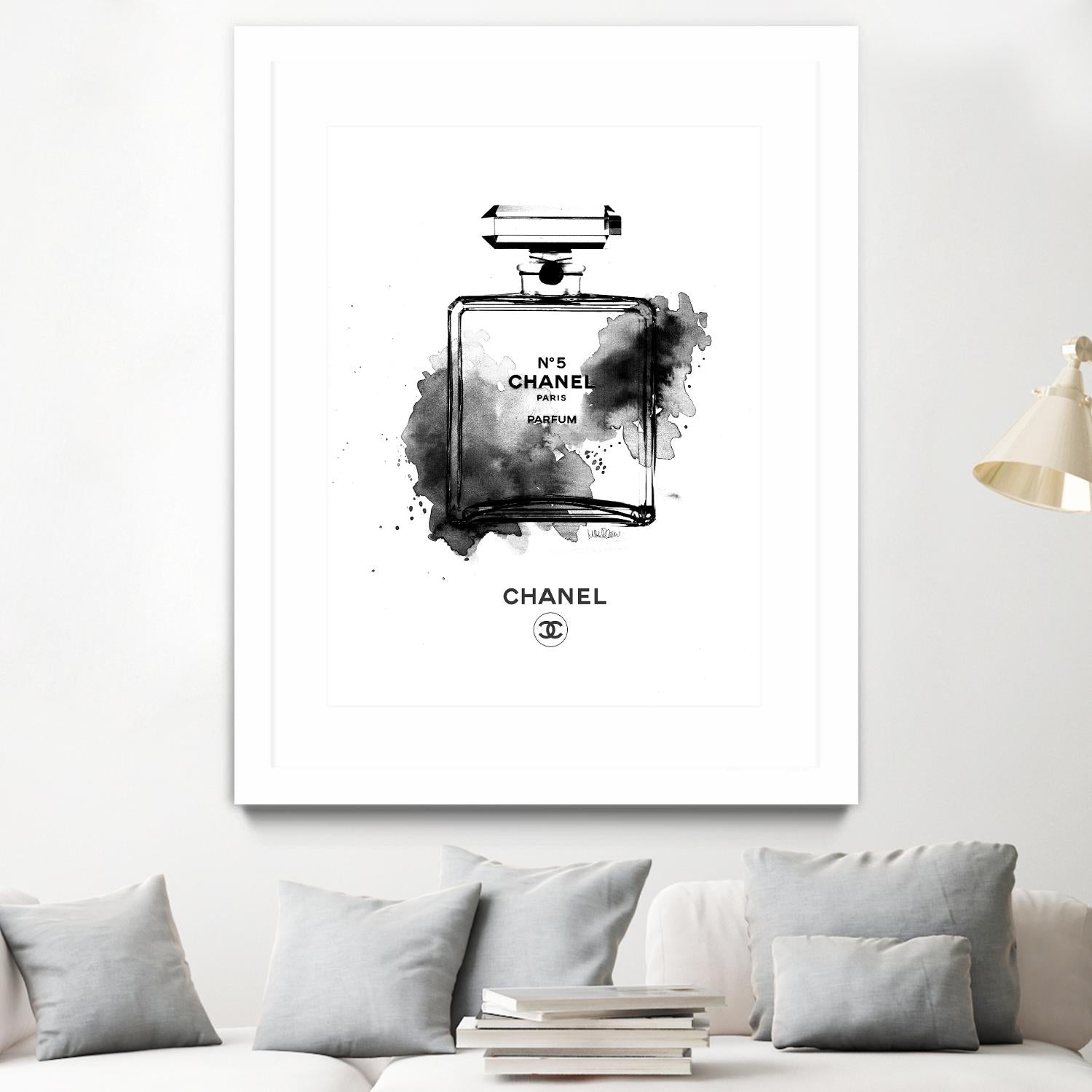 Chanel B & W by Mercedes Lopez Charro on GIANT ART