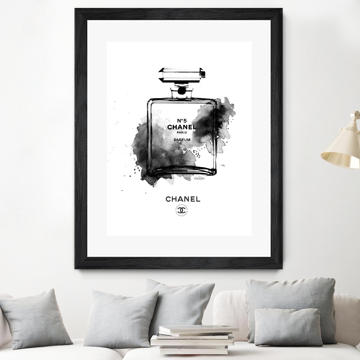 Chanel B & W by Mercedes Lopez Charro on GIANT ART