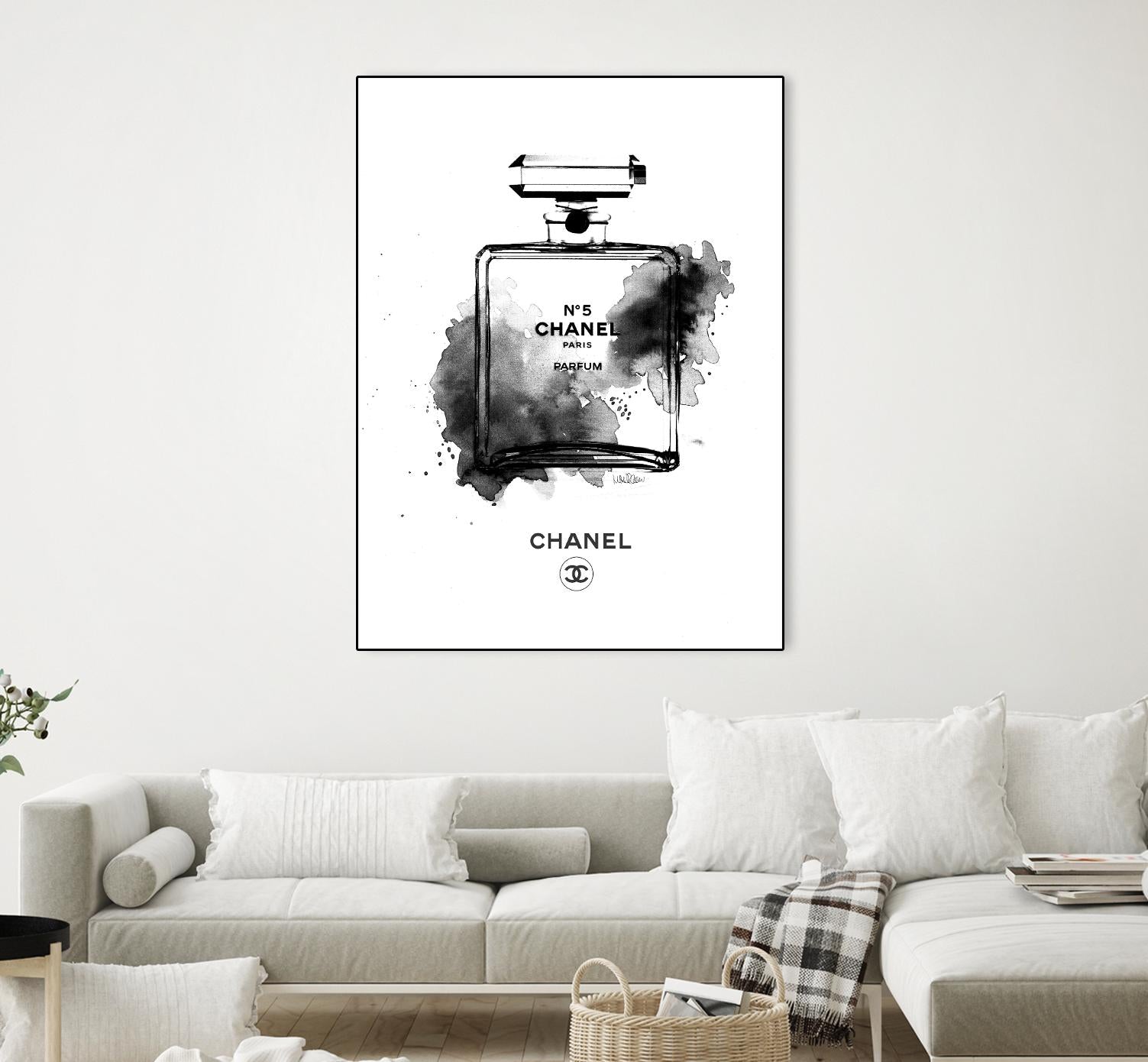 Chanel B & W by Mercedes Lopez Charro on GIANT ART