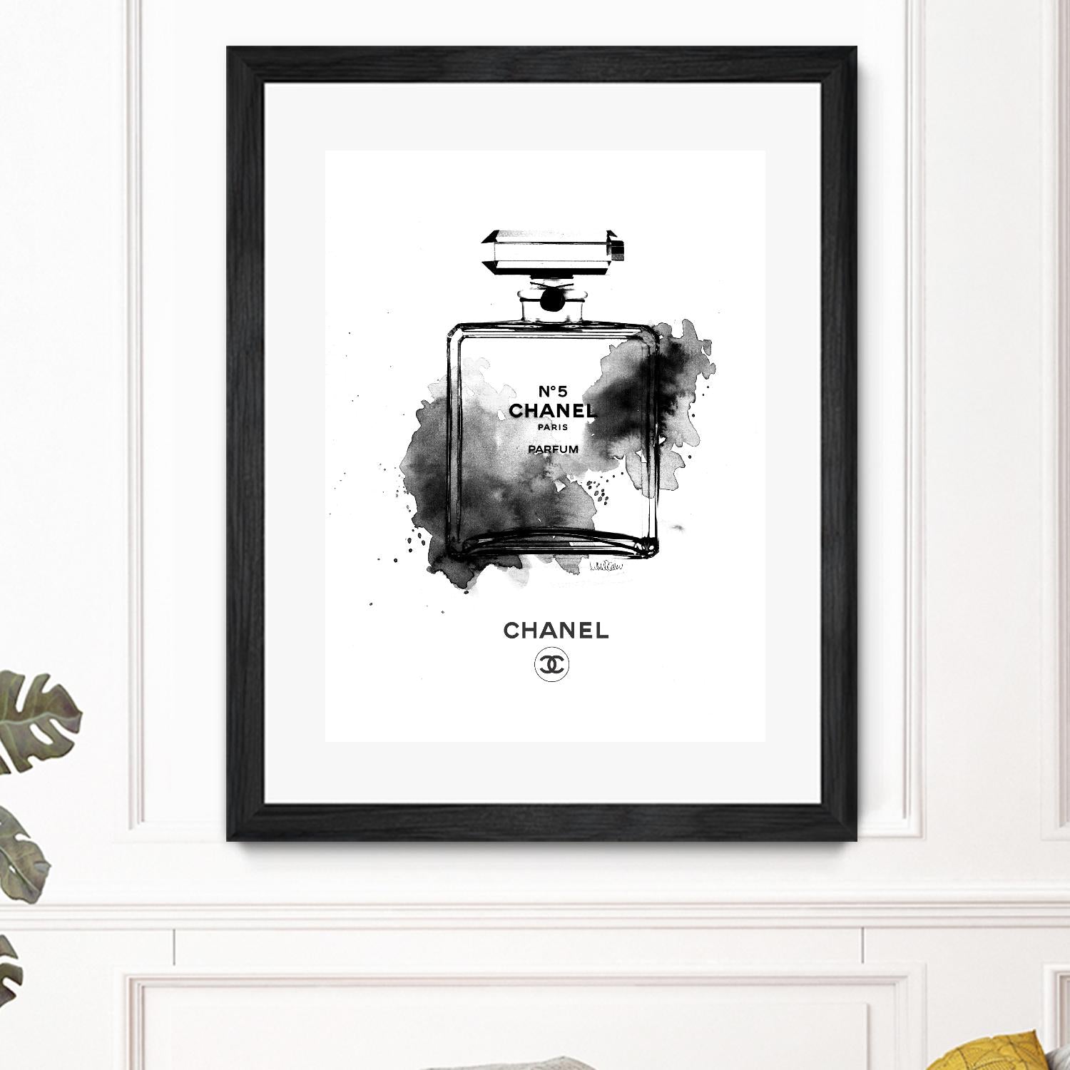 Chanel B & W by Mercedes Lopez Charro on GIANT ART