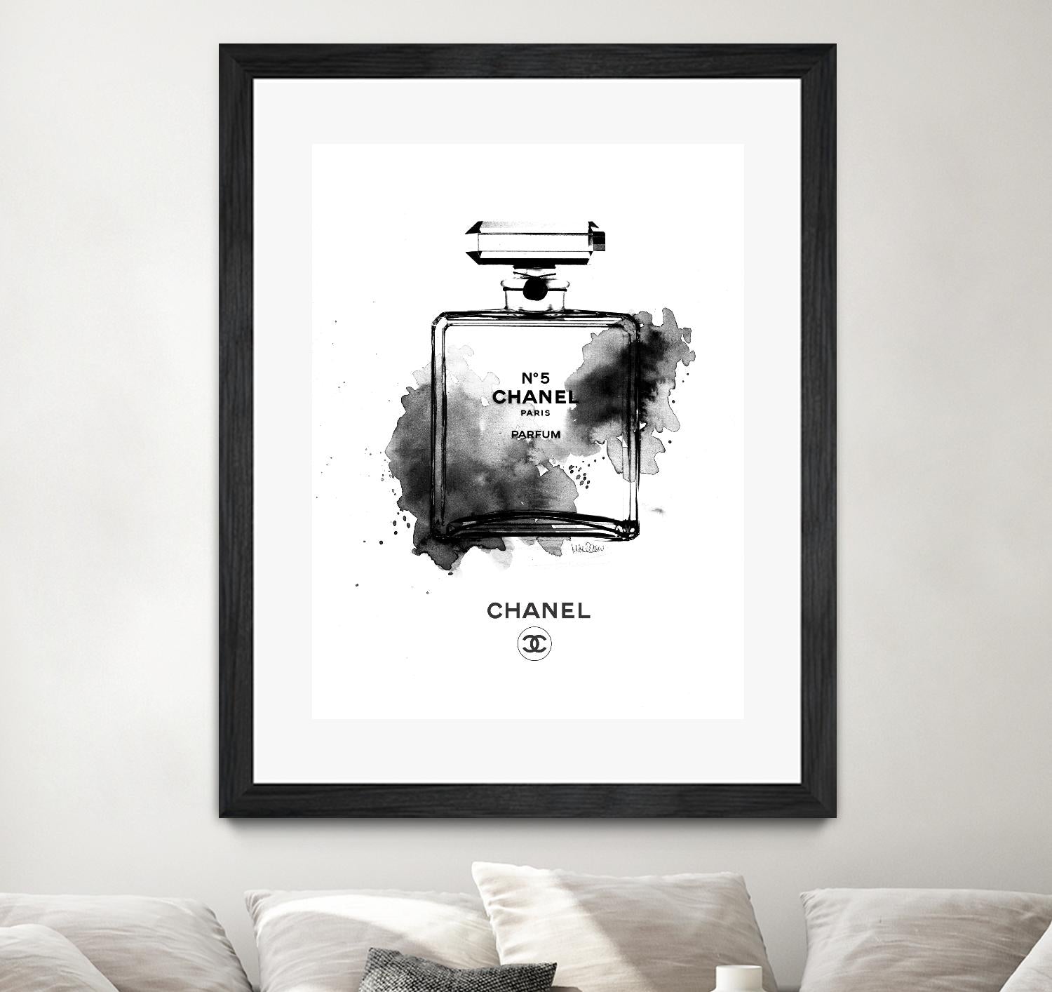 Chanel B & W by Mercedes Lopez Charro on GIANT ART