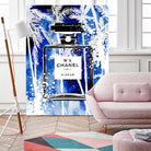 Chanel Blue Palms by Mercedes Lopez Charro on GIANT ART