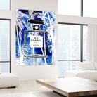 Chanel Blue Palms by Mercedes Lopez Charro on GIANT ART