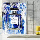 Chanel Blue Palms by Mercedes Lopez Charro on GIANT ART