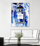 Chanel Blue Palms by Mercedes Lopez Charro on GIANT ART