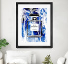 Chanel Blue Palms by Mercedes Lopez Charro on GIANT ART