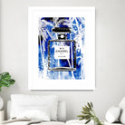 Chanel Blue Palms by Mercedes Lopez Charro on GIANT ART