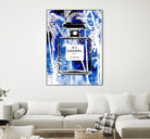 Chanel Blue Palms by Mercedes Lopez Charro on GIANT ART