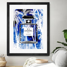 Chanel Blue Palms by Mercedes Lopez Charro on GIANT ART