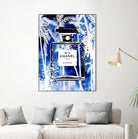 Chanel Blue Palms by Mercedes Lopez Charro on GIANT ART