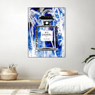 Chanel Blue Palms by Mercedes Lopez Charro on GIANT ART