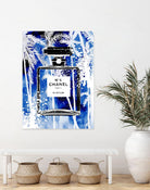 Chanel Blue Palms by Mercedes Lopez Charro on GIANT ART