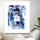 Chanel Blue Palms by Mercedes Lopez Charro on GIANT ART