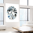 Oval Diamond by Mercedes Lopez Charro on GIANT ART