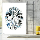 Oval Diamond by Mercedes Lopez Charro on GIANT ART