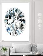 Oval Diamond by Mercedes Lopez Charro on GIANT ART