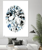 Oval Diamond by Mercedes Lopez Charro on GIANT ART