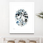 Oval Diamond by Mercedes Lopez Charro on GIANT ART