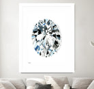Oval Diamond by Mercedes Lopez Charro on GIANT ART