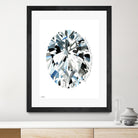 Oval Diamond by Mercedes Lopez Charro on GIANT ART