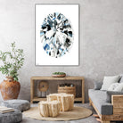 Oval Diamond by Mercedes Lopez Charro on GIANT ART