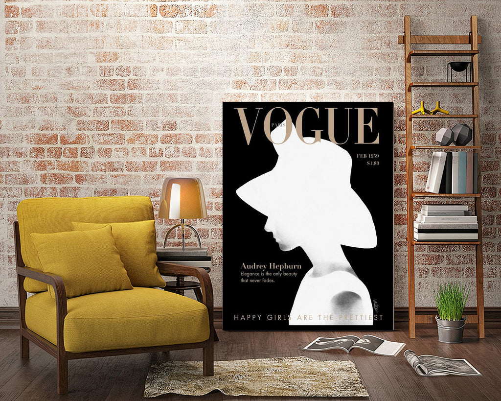 Audrey Vogue by Mercedes Lopez Charro on GIANT ART