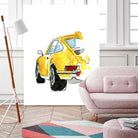 Yellow 911 by Mercedes Lopez Charro on GIANT ART