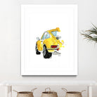 Yellow 911 by Mercedes Lopez Charro on GIANT ART