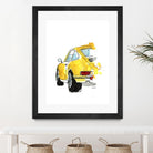 Yellow 911 by Mercedes Lopez Charro on GIANT ART