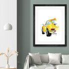Yellow 911 by Mercedes Lopez Charro on GIANT ART