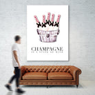 Champagne is A State of Mind by Mercedes Lopez Charro on GIANT ART