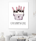 Champagne is A State of Mind by Mercedes Lopez Charro on GIANT ART