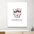 Champagne is A State of Mind by Mercedes Lopez Charro on GIANT ART