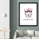 Champagne is A State of Mind by Mercedes Lopez Charro on GIANT ART