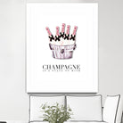Champagne is A State of Mind by Mercedes Lopez Charro on GIANT ART