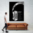 Last Night a DJ (Black) by Mercedes Lopez Charro on GIANT ART