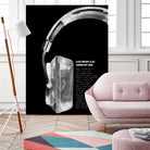 Last Night a DJ (Black) by Mercedes Lopez Charro on GIANT ART