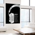 Last Night a DJ (Black) by Mercedes Lopez Charro on GIANT ART