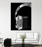 Last Night a DJ (Black) by Mercedes Lopez Charro on GIANT ART