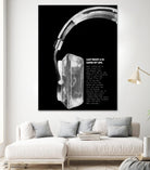 Last Night a DJ (Black) by Mercedes Lopez Charro on GIANT ART