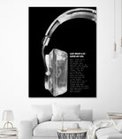 Last Night a DJ (Black) by Mercedes Lopez Charro on GIANT ART