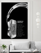 Last Night a DJ (Black) by Mercedes Lopez Charro on GIANT ART