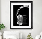 Last Night a DJ (Black) by Mercedes Lopez Charro on GIANT ART